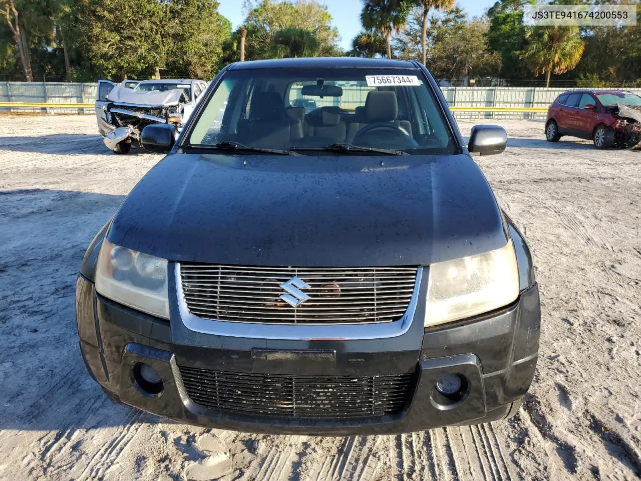 2007 Suzuki Grand Vitara VIN: JS3TE941674200553 Lot: 75667344