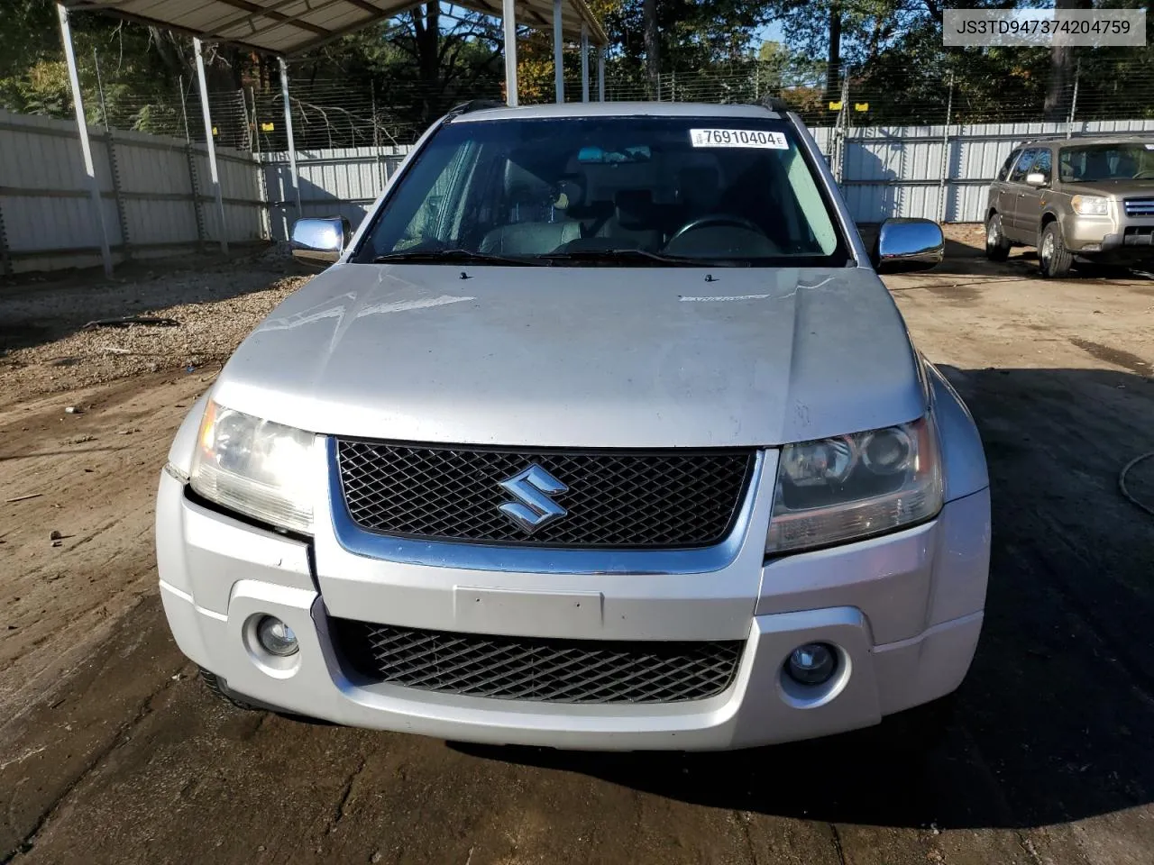 2007 Suzuki Grand Vitara Luxury VIN: JS3TD947374204759 Lot: 76910404