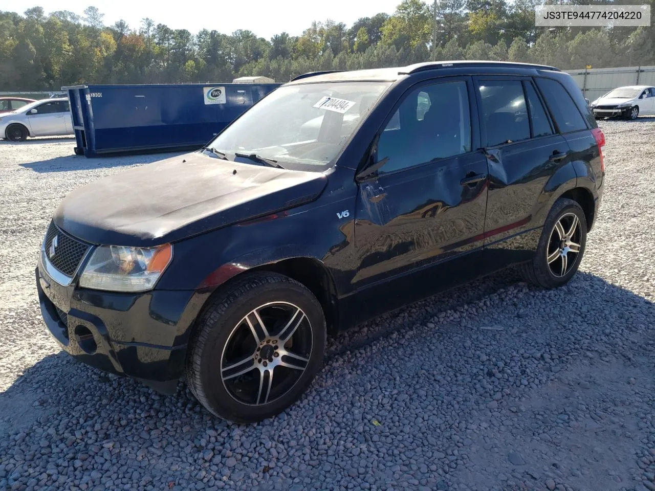 2007 Suzuki Grand Vitara Xsport VIN: JS3TE944774204220 Lot: 77204494