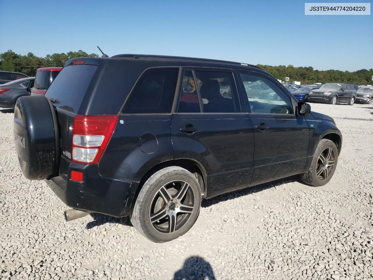 2007 Suzuki Grand Vitara Xsport VIN: JS3TE944774204220 Lot: 77204494