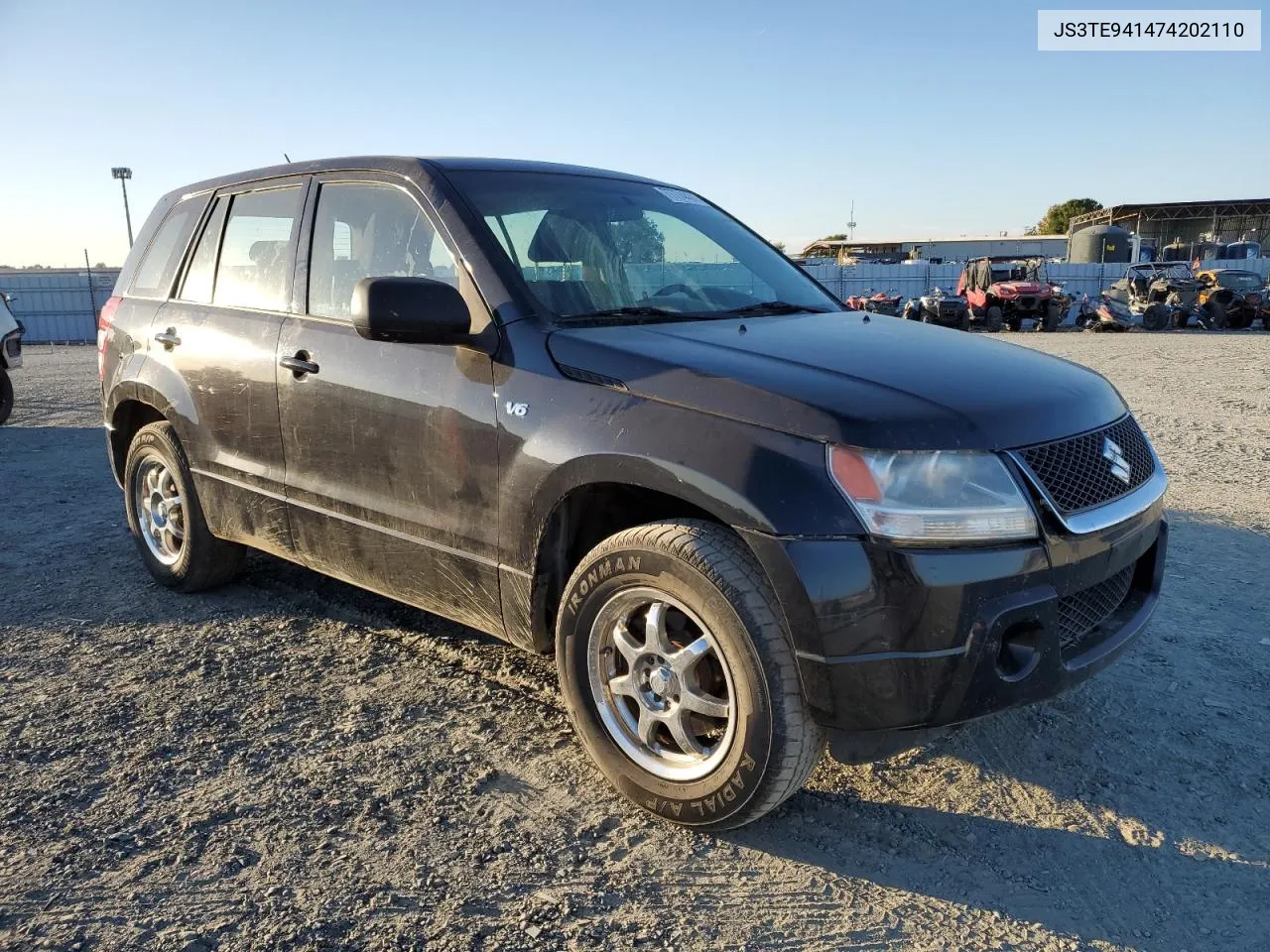 2007 Suzuki Grand Vitara VIN: JS3TE941474202110 Lot: 77774424