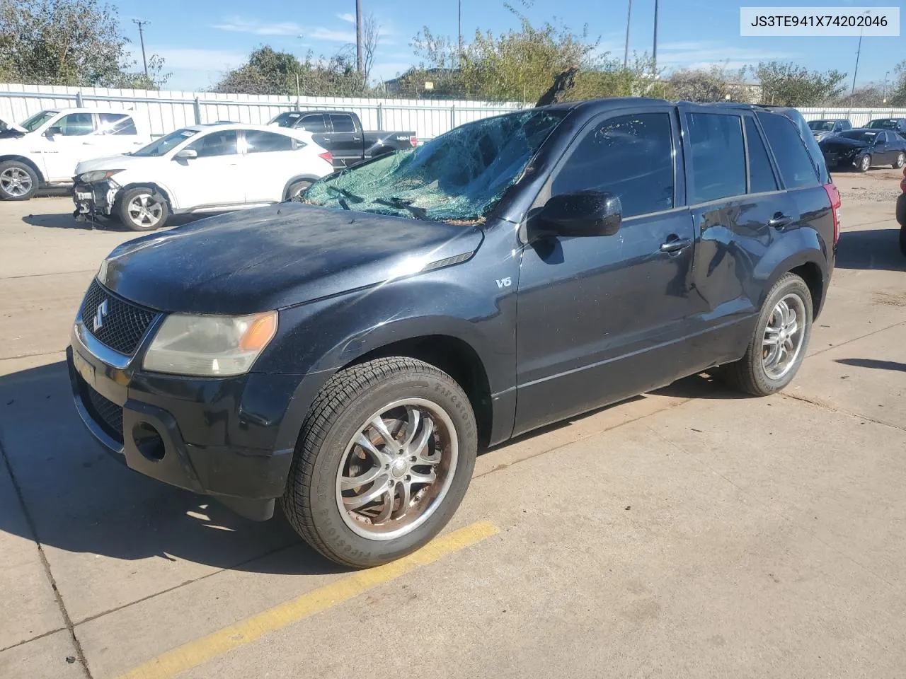 2007 Suzuki Grand Vitara VIN: JS3TE941X74202046 Lot: 80221394