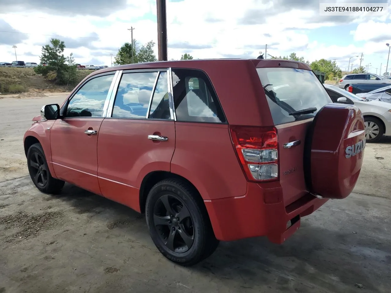 2008 Suzuki Grand Vitara VIN: JS3TE941884104277 Lot: 74036854