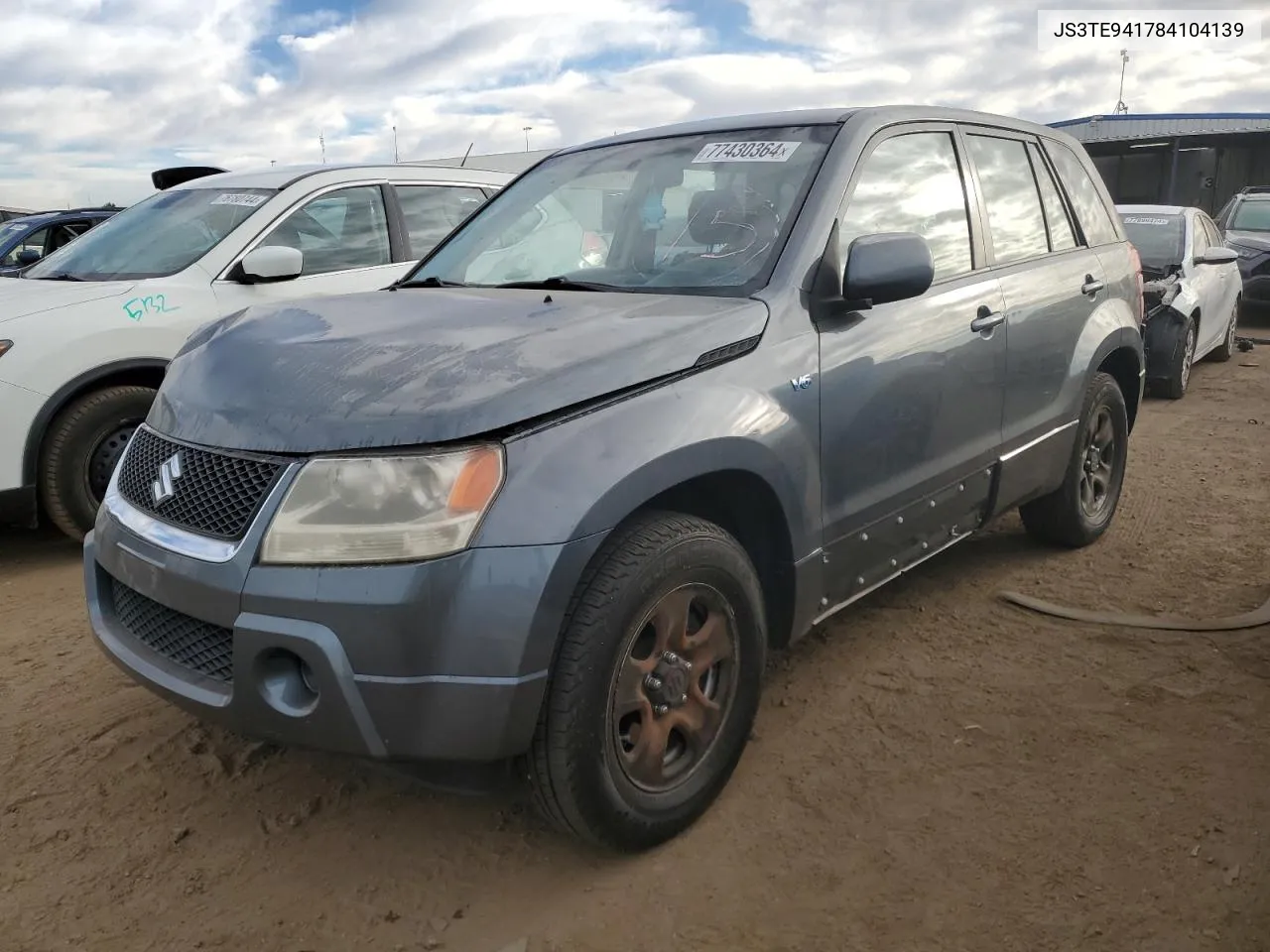 2008 Suzuki Grand Vitara VIN: JS3TE941784104139 Lot: 77430364