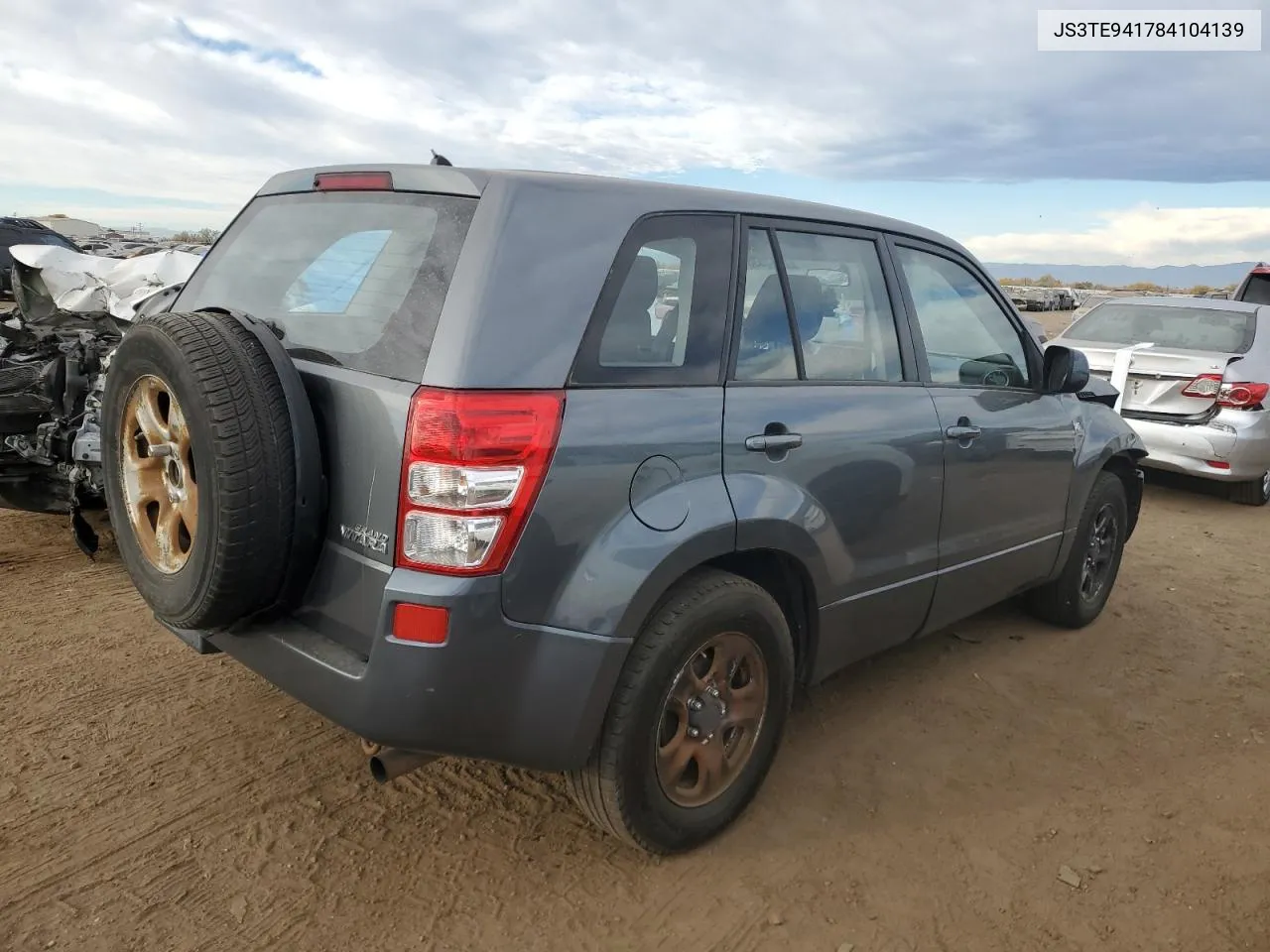 2008 Suzuki Grand Vitara VIN: JS3TE941784104139 Lot: 77430364