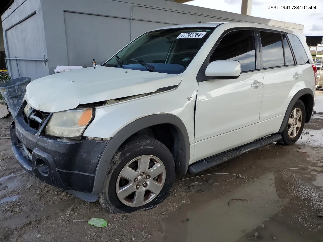 2008 Suzuki Grand Vitara VIN: JS3TD941784101504 Lot: 77748764