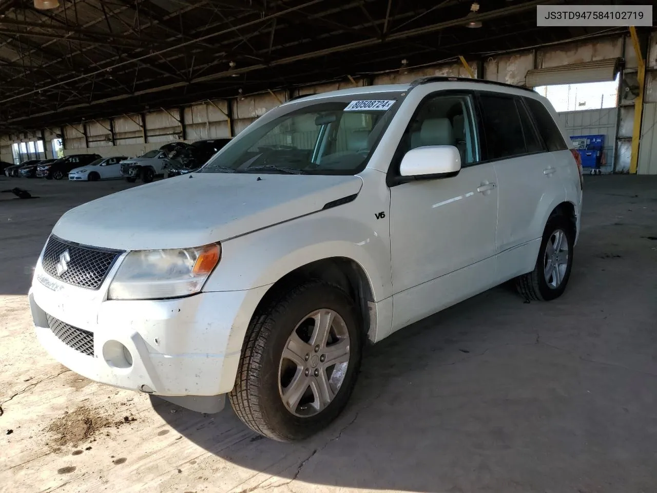 2008 Suzuki Grand Vitara Luxury VIN: JS3TD947584102719 Lot: 80508724