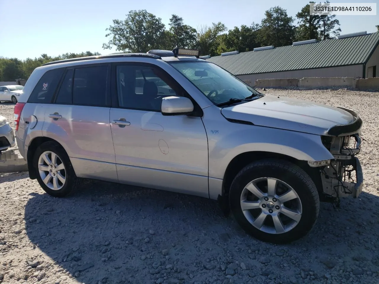 2010 Suzuki Grand Vitara Jlx VIN: JS3TE1D98A4110206 Lot: 69811144