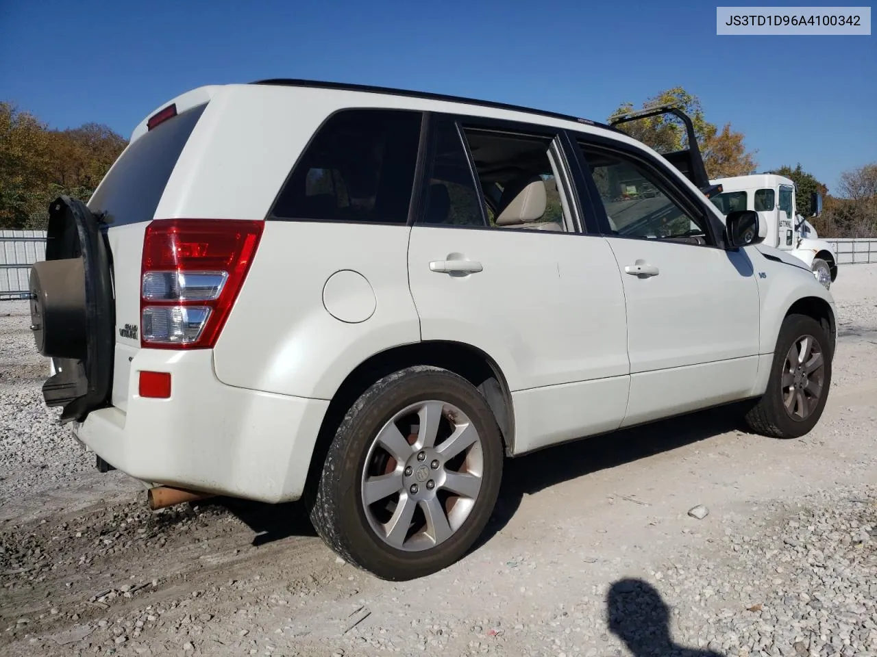 2010 Suzuki Grand Vitara Jlx VIN: JS3TD1D96A4100342 Lot: 77406494