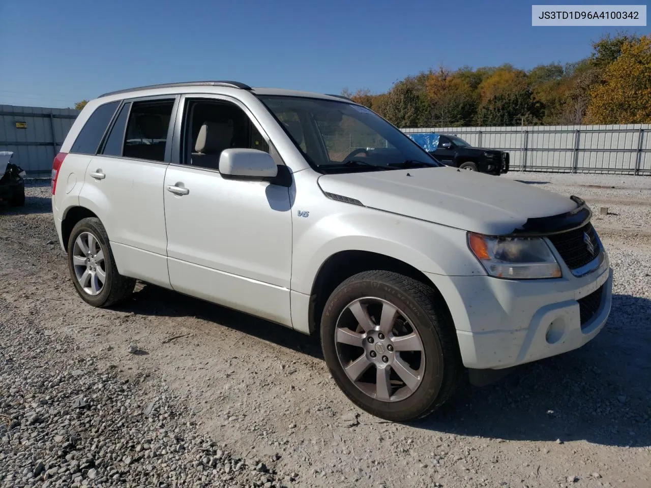 2010 Suzuki Grand Vitara Jlx VIN: JS3TD1D96A4100342 Lot: 77406494