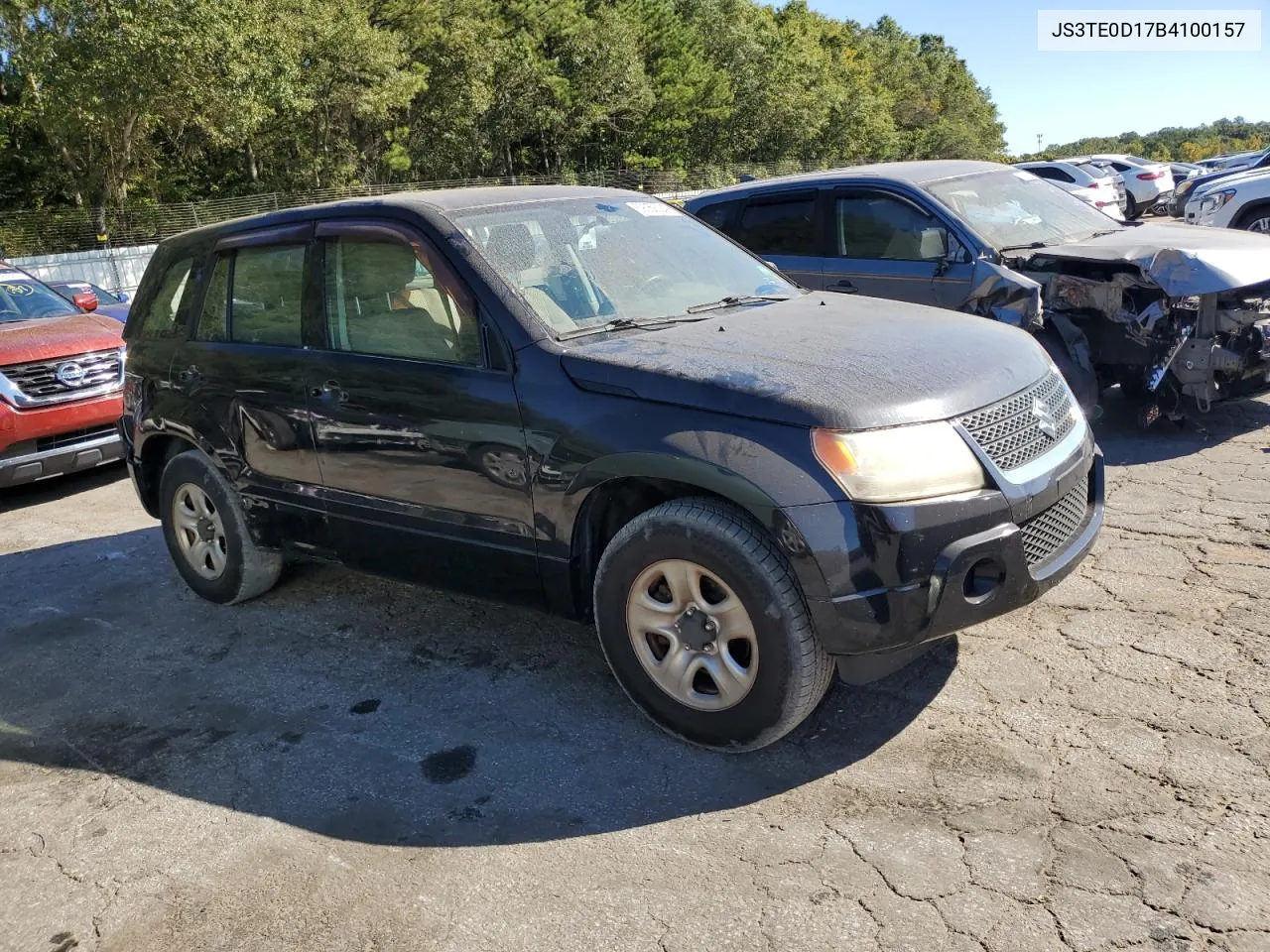 2011 Suzuki Grand Vitara VIN: JS3TE0D17B4100157 Lot: 78046604