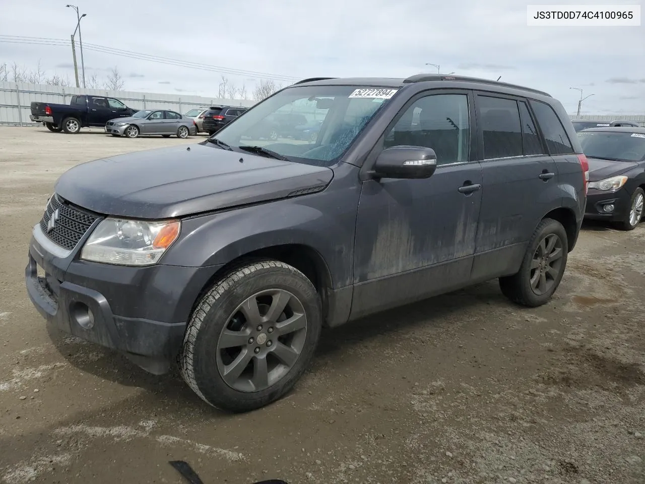 2012 Suzuki Grand Vitara Jlx VIN: JS3TD0D74C4100965 Lot: 52727894