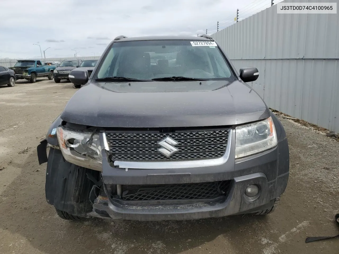 JS3TD0D74C4100965 2012 Suzuki Grand Vitara Jlx