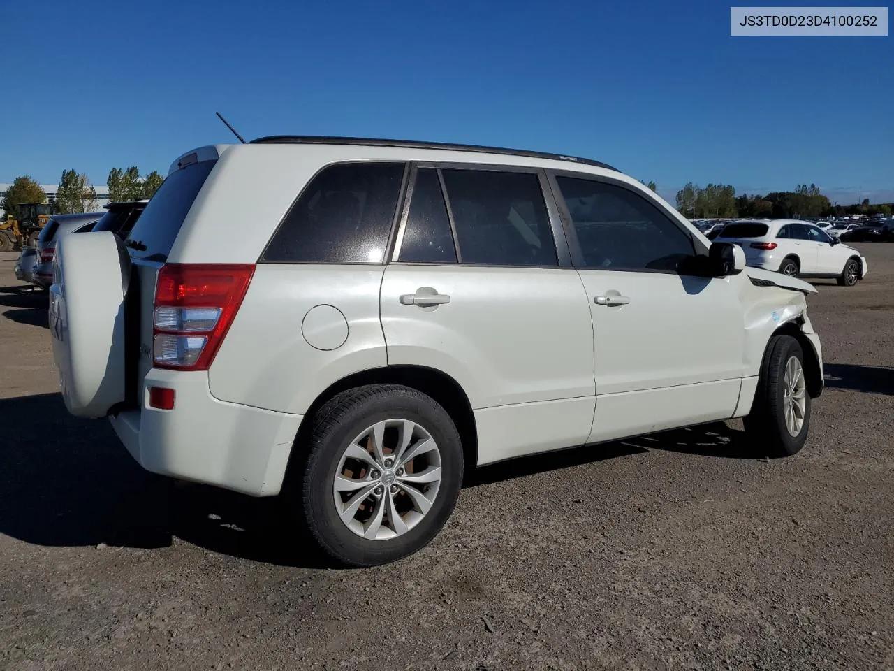 2013 Suzuki Grand Vitara Premium VIN: JS3TD0D23D4100252 Lot: 72237614