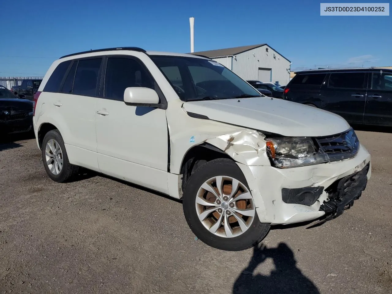 2013 Suzuki Grand Vitara Premium VIN: JS3TD0D23D4100252 Lot: 72237614