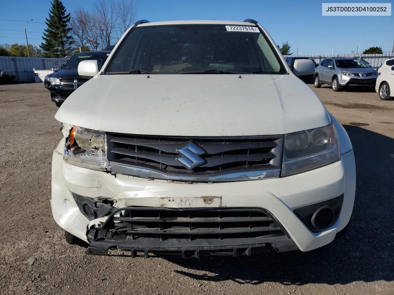 2013 Suzuki Grand Vitara Premium VIN: JS3TD0D23D4100252 Lot: 72237614