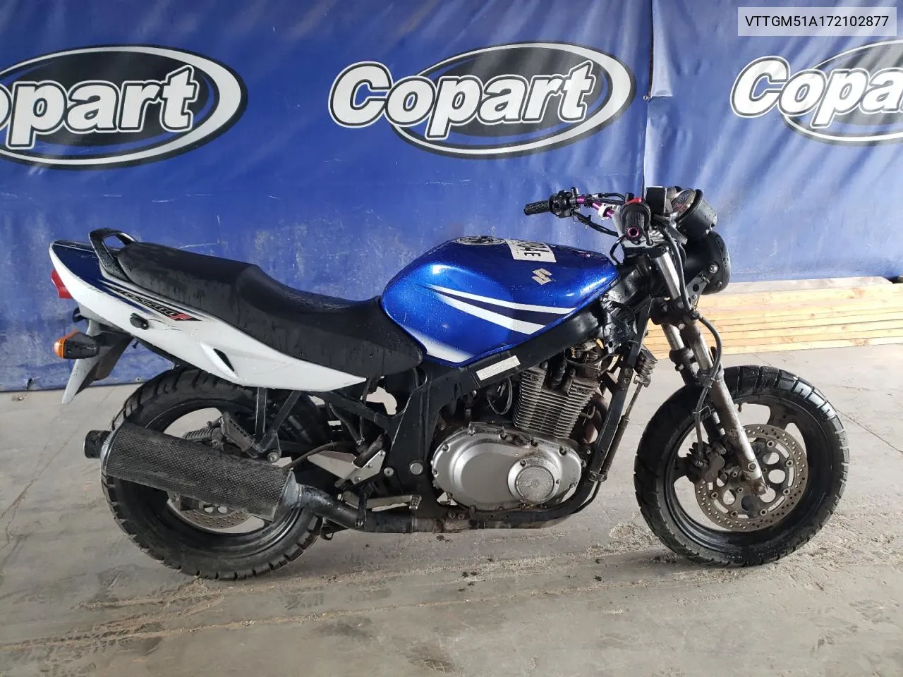 VTTGM51A172102877 2007 Suzuki Gs500