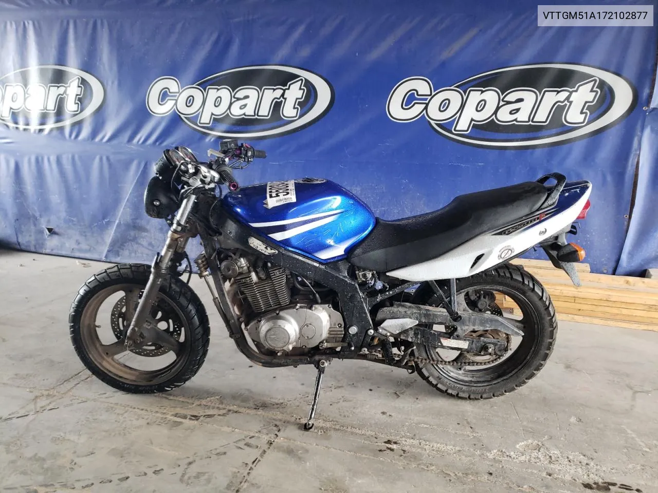 VTTGM51A172102877 2007 Suzuki Gs500