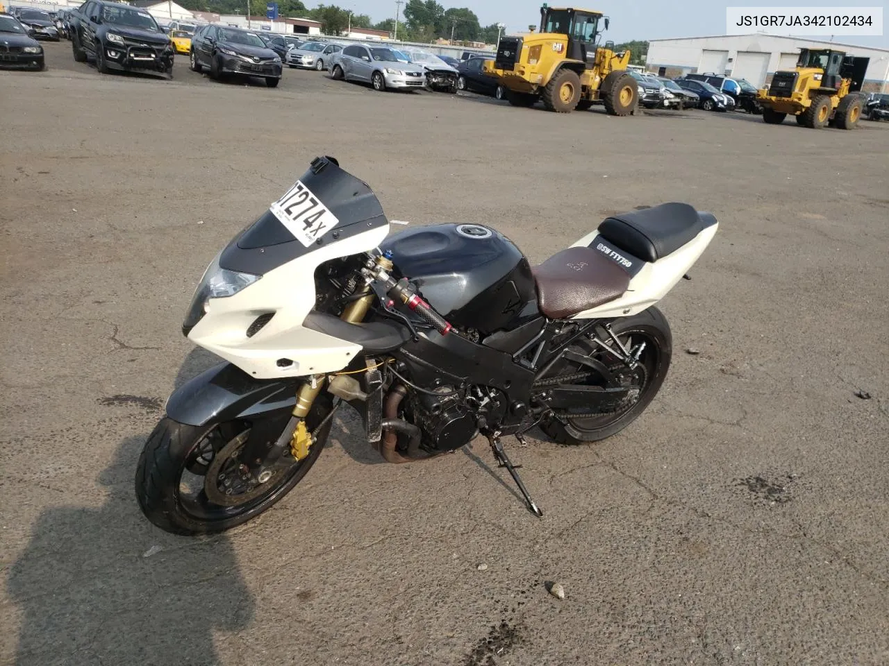 2004 Suzuki Gsx-R750 K VIN: JS1GR7JA342102434 Lot: 67507274