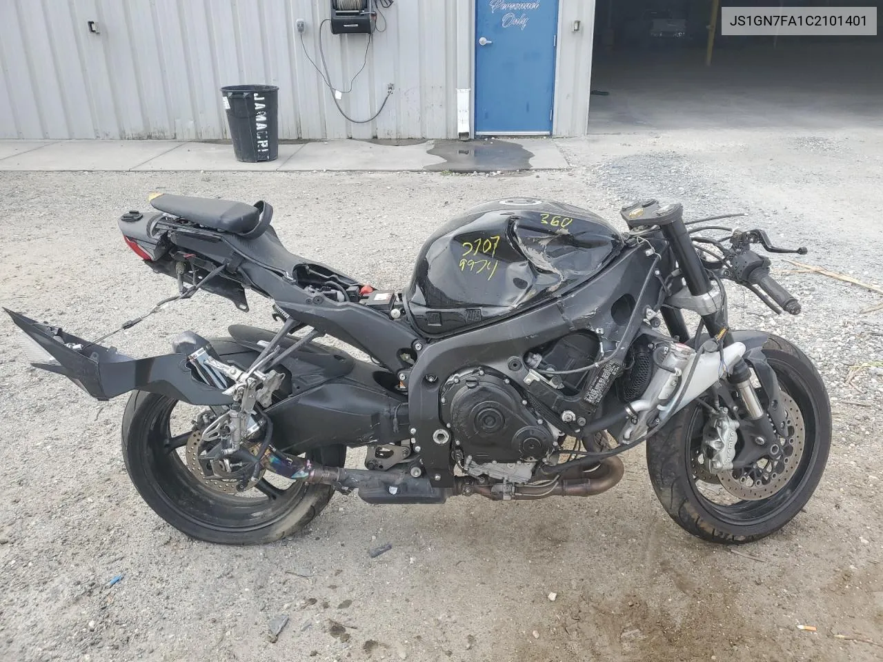 2012 Suzuki Gsx-R600 VIN: JS1GN7FA1C2101401 Lot: 77079974