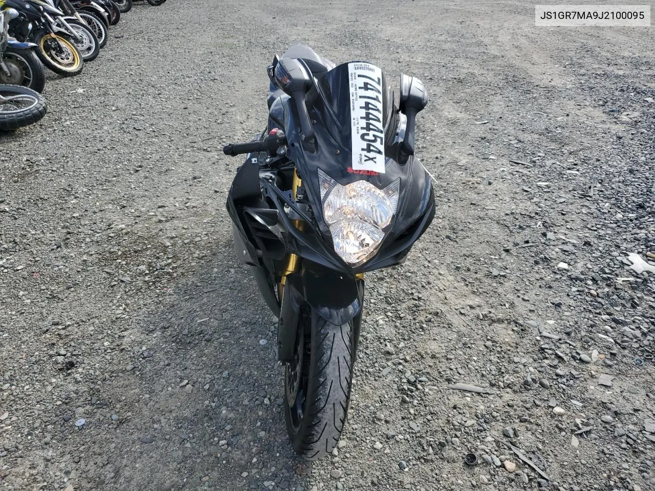 JS1GR7MA9J2100095 2018 Suzuki Gsx-R750