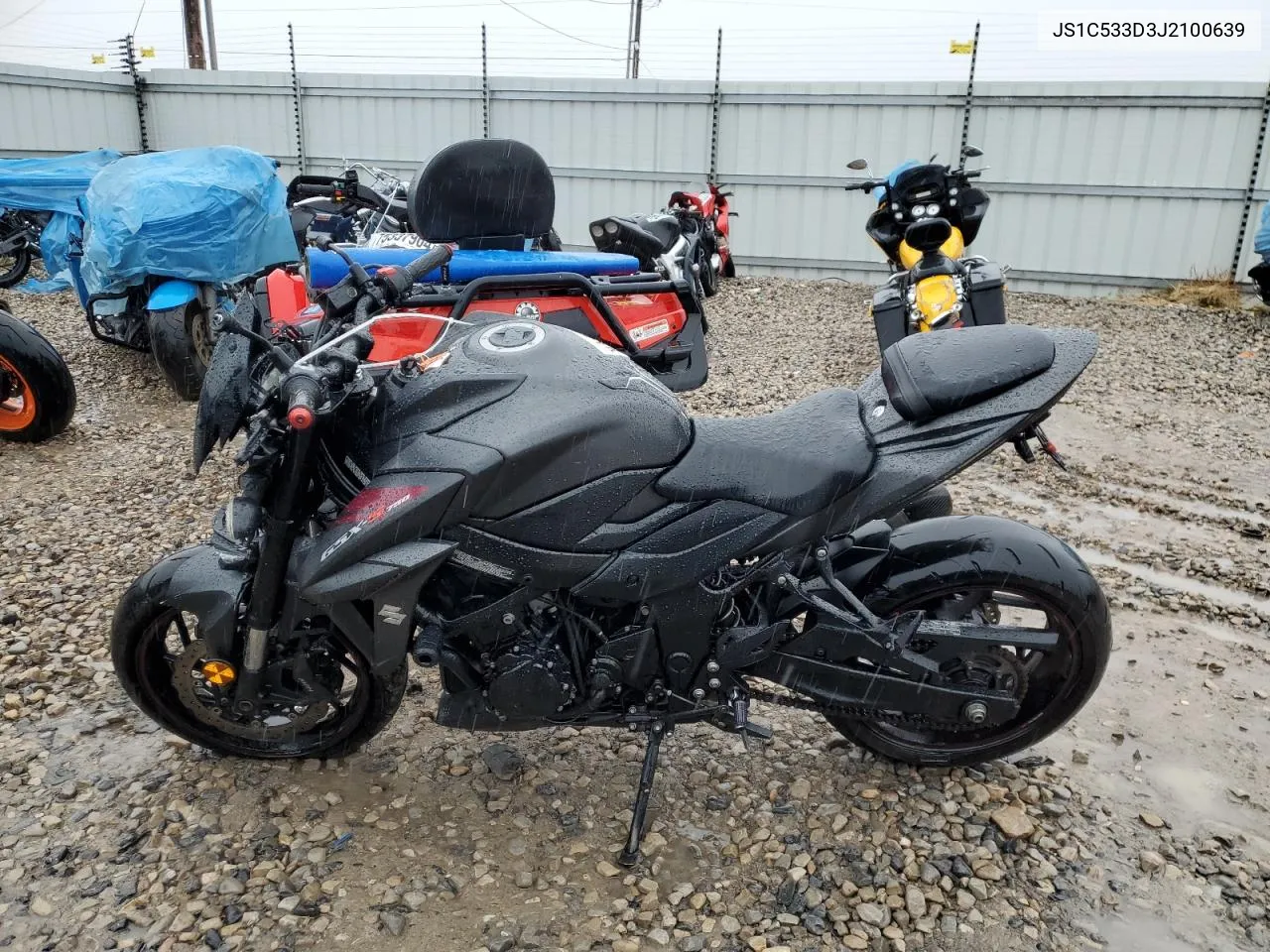 2018 Suzuki Gsx-S750 M VIN: JS1C533D3J2100639 Lot: 80319924