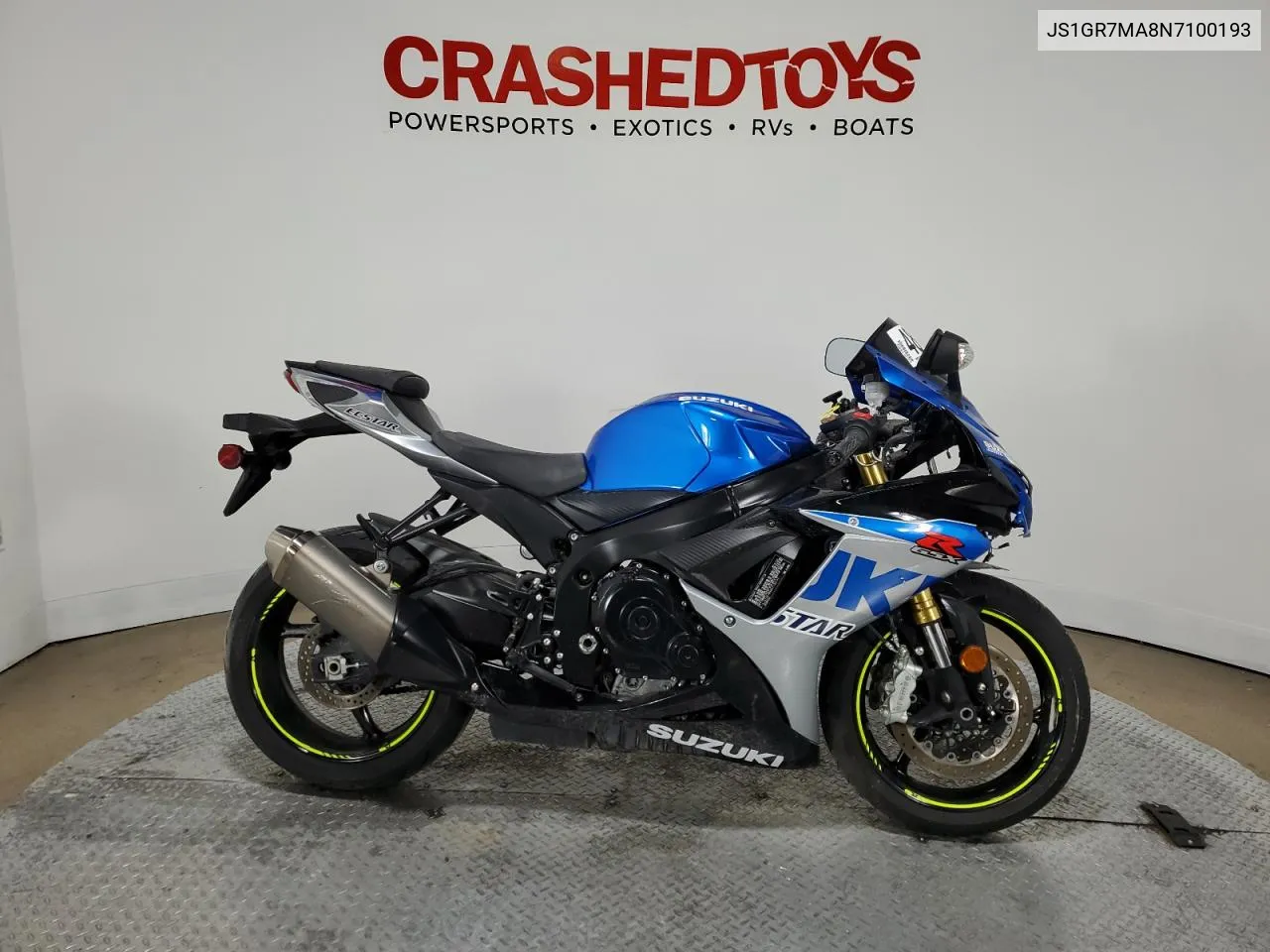 JS1GR7MA8N7100193 2022 Suzuki Gsx-R750