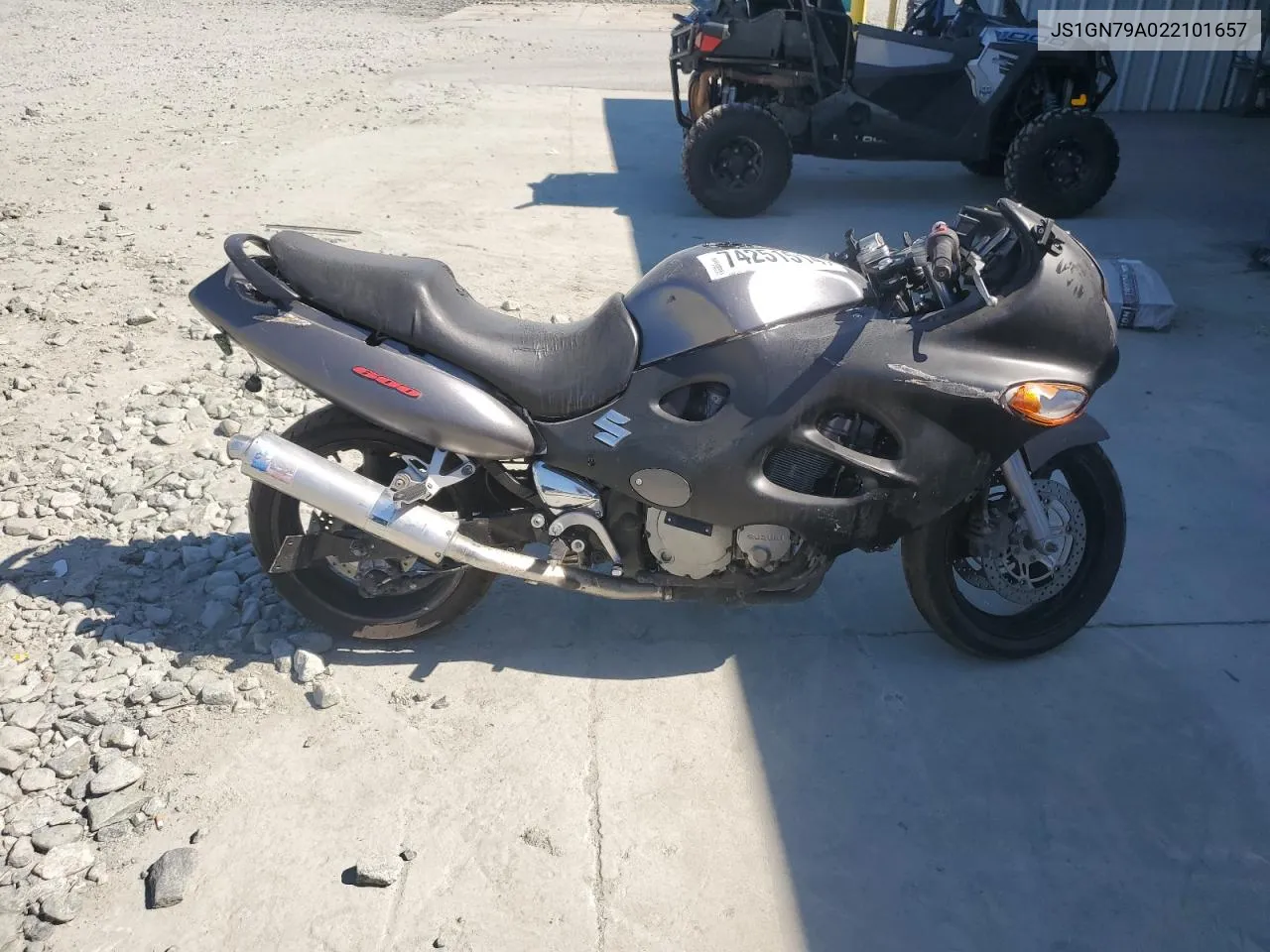 2002 Suzuki Gsx600 F VIN: JS1GN79A022101657 Lot: 74251514