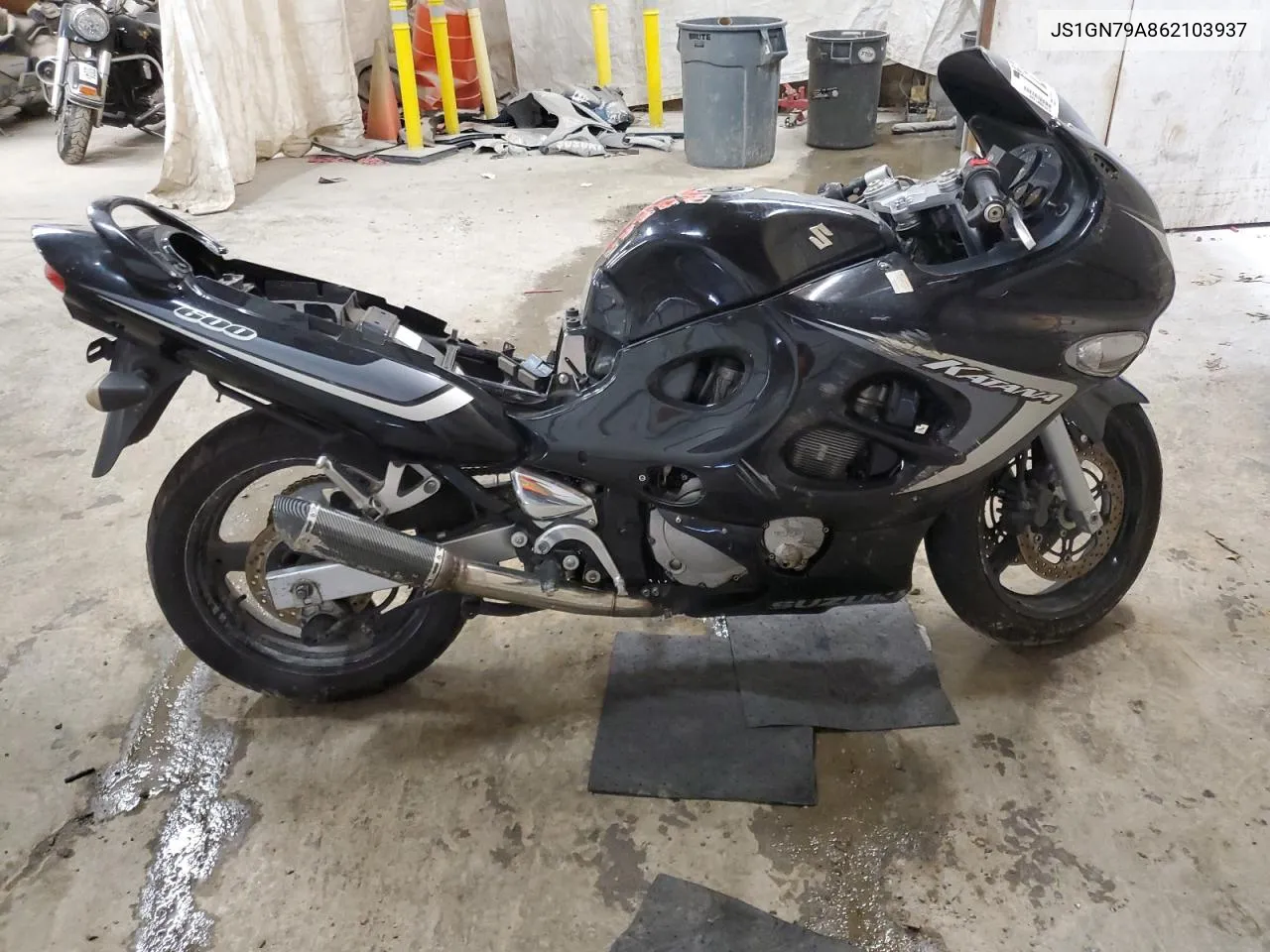 2006 Suzuki Gsx600 F VIN: JS1GN79A862103937 Lot: 72554874