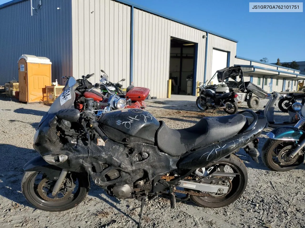 2006 Suzuki Gsx750 F VIN: JS1GR7GA762101751 Lot: 75992534