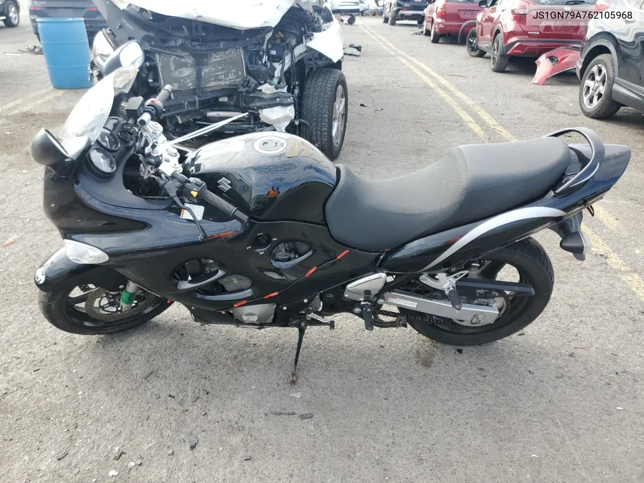 2006 Suzuki Gsx600 F VIN: JS1GN79A762105968 Lot: 79240694