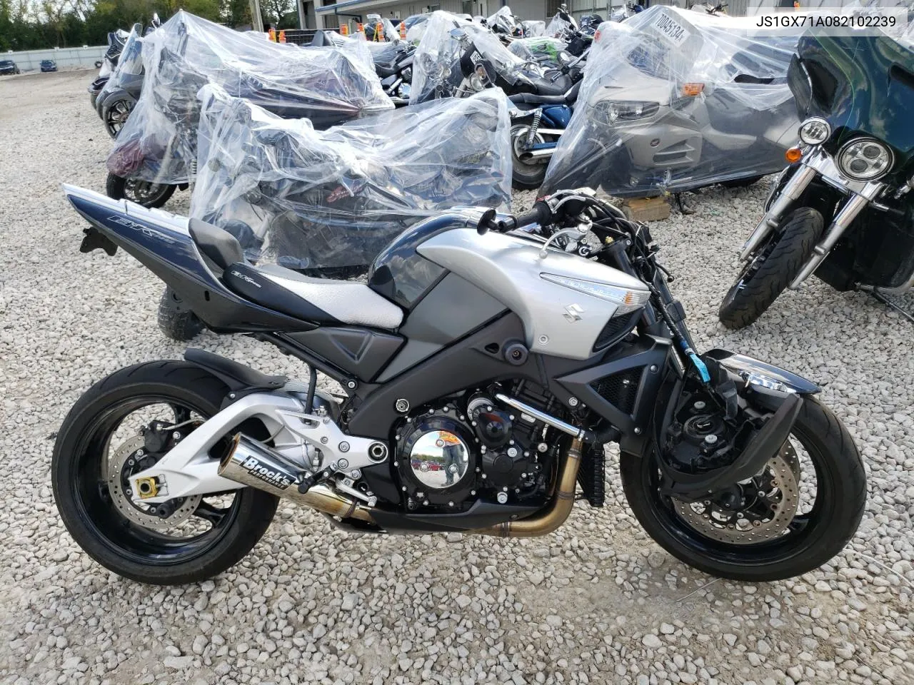 2008 Suzuki Gsx1300 Bk VIN: JS1GX71A082102239 Lot: 73106294