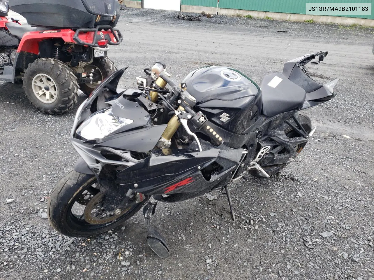 2011 Suzuki Gsx750 VIN: JS1GR7MA9B2101183 Lot: 74571154