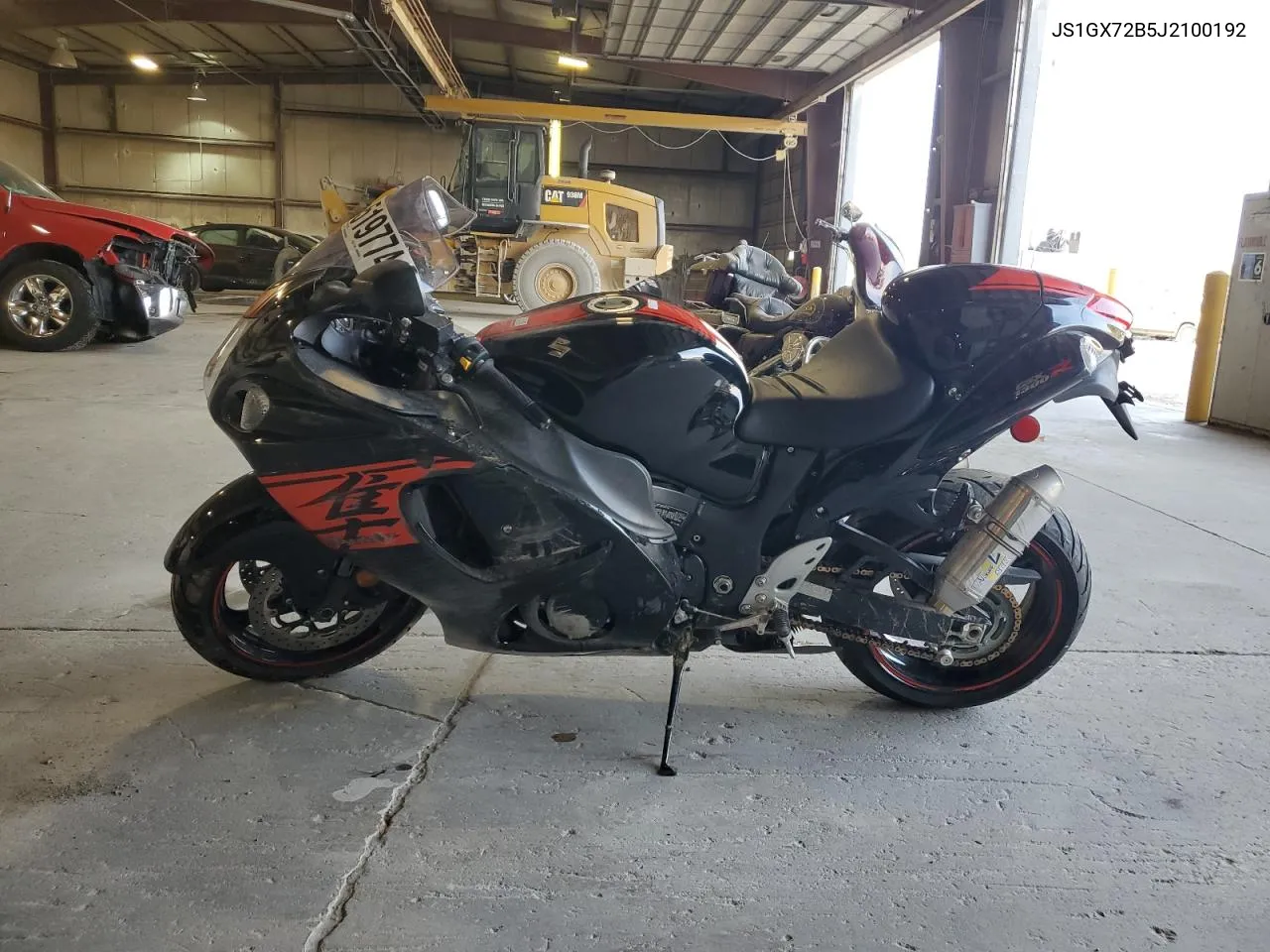 2018 Suzuki Gsx1300 Ra VIN: JS1GX72B5J2100192 Lot: 75519774