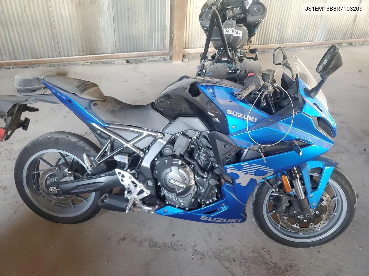 2024 Suzuki Gsx800 F VIN: JS1EM13B8R7103209 Lot: 78137474