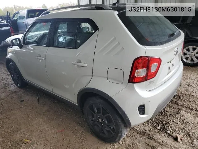 2021 Suzuki Ignis VIN: JS2FH81S0M6301815 Lot: 56552174