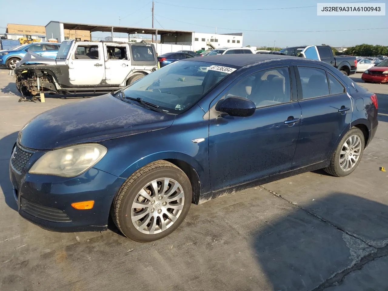 2010 Suzuki Kizashi Se VIN: JS2RE9A31A6100943 Lot: 67136384