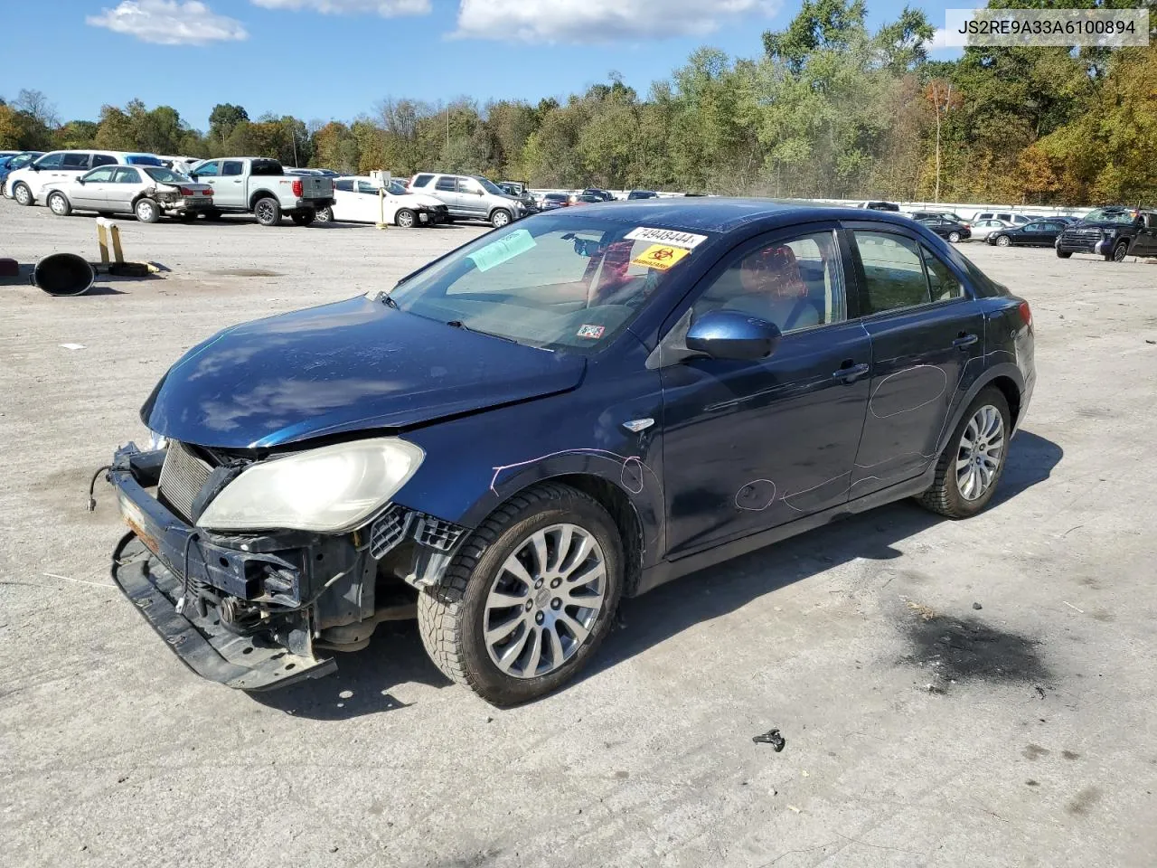 2010 Suzuki Kizashi Se VIN: JS2RE9A33A6100894 Lot: 74948444