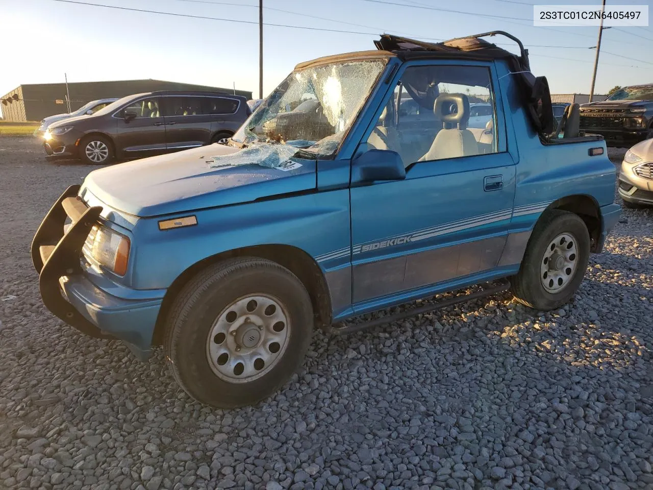 1992 Suzuki Sidekick Js VIN: 2S3TC01C2N6405497 Lot: 75856164