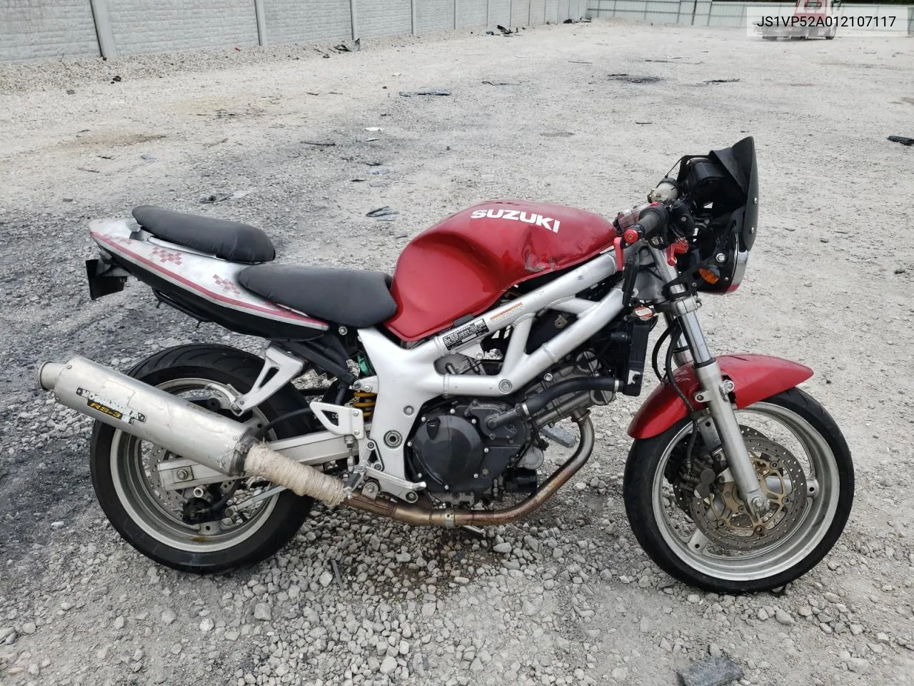 2001 Suzuki Sv650 S VIN: JS1VP52A012107117 Lot: 69461734