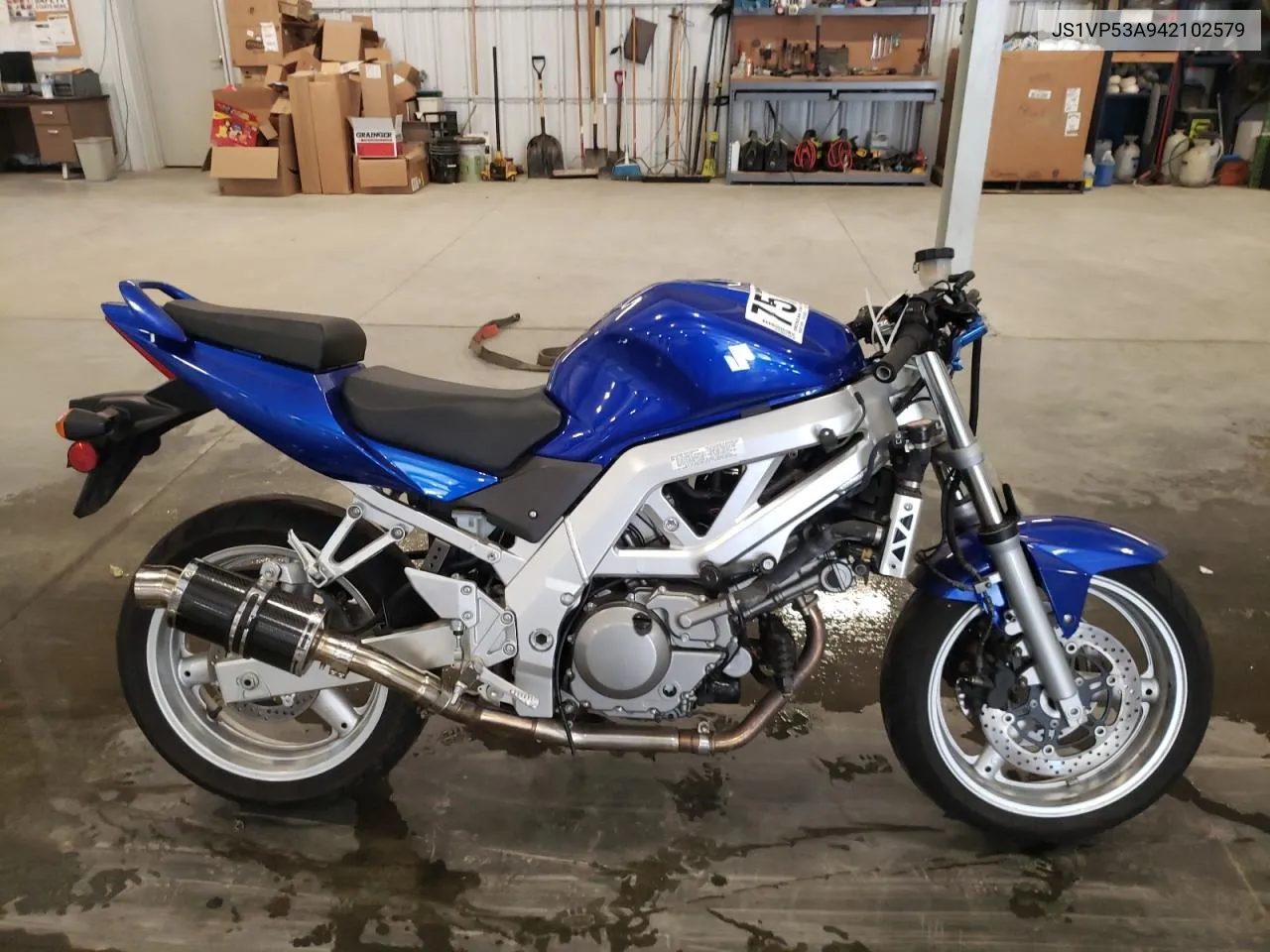 2004 Suzuki Sv650 VIN: JS1VP53A942102579 Lot: 75723744