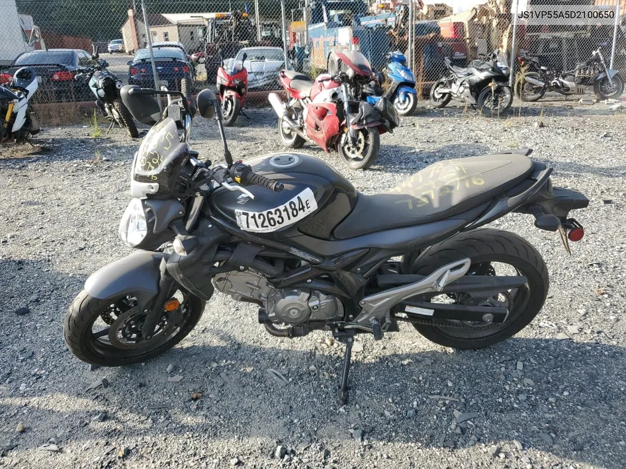 JS1VP55A5D2100650 2013 Suzuki Sv650