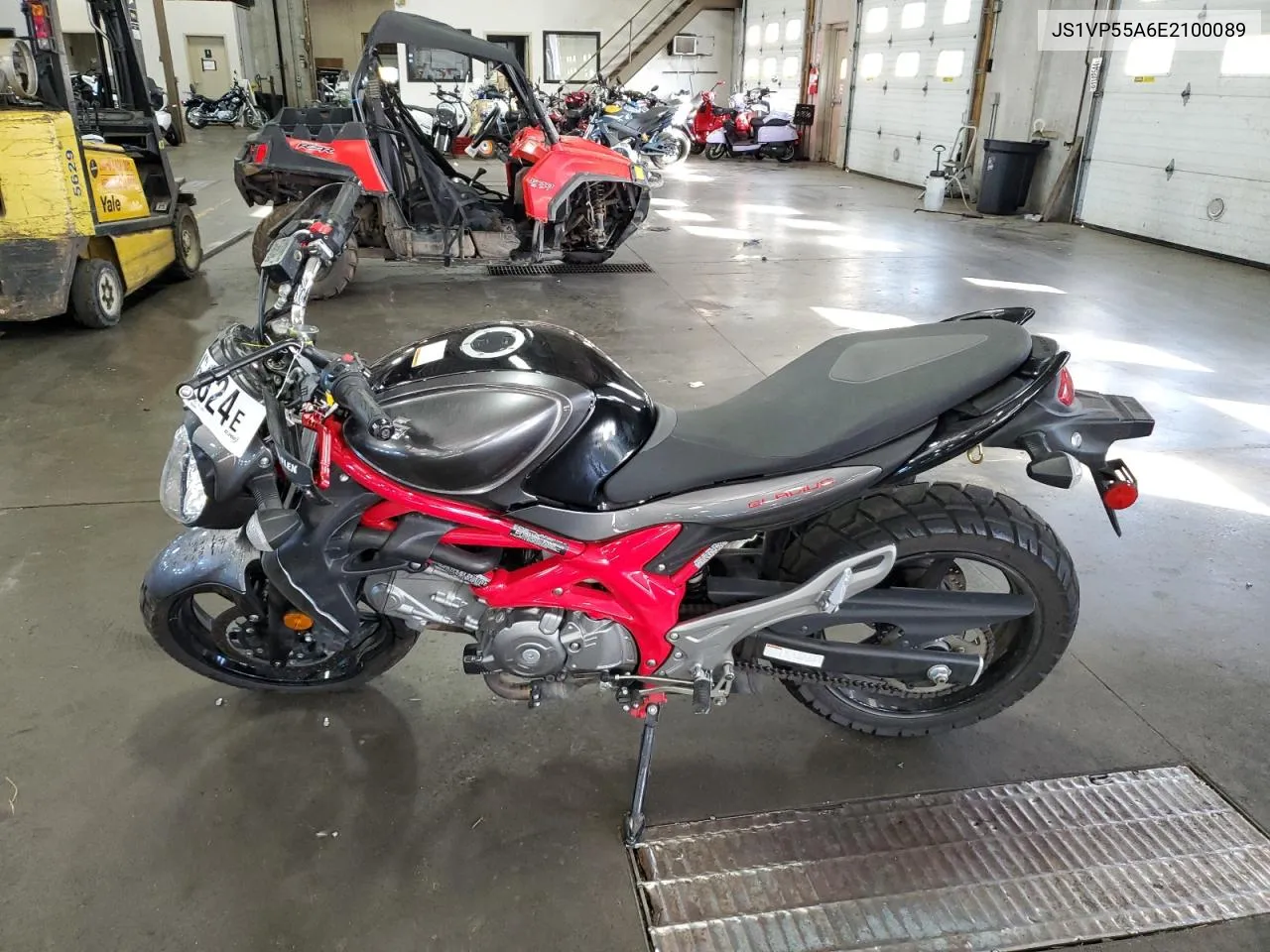 2014 Suzuki Sv650 VIN: JS1VP55A6E2100089 Lot: 78056624