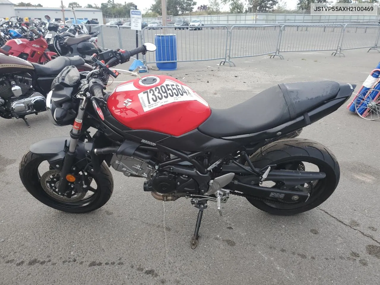 JS1VP55AXH2100469 2017 Suzuki Sv650