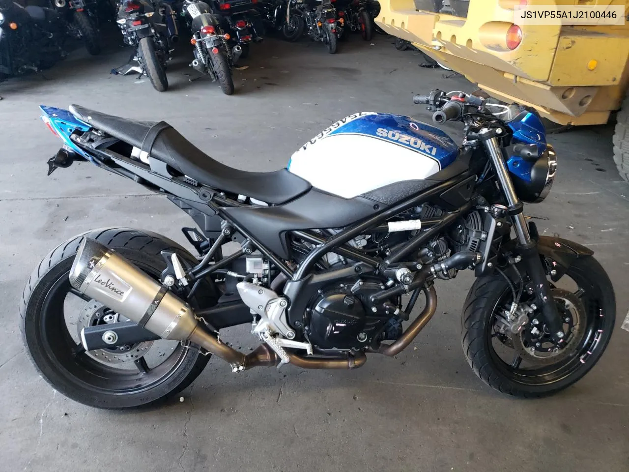 2018 Suzuki Sv650 VIN: JS1VP55A1J2100446 Lot: 75465634