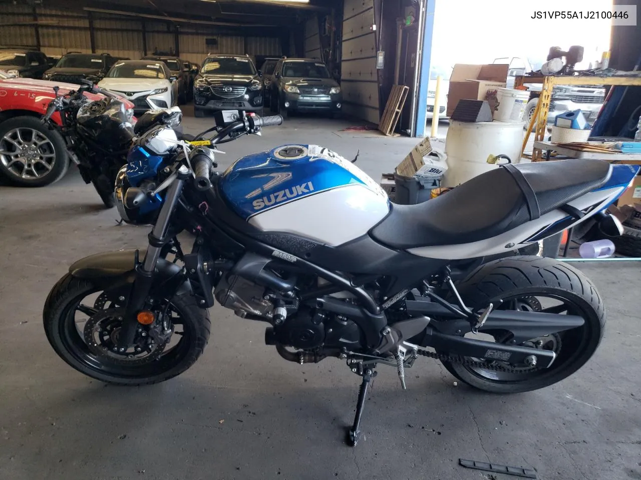 2018 Suzuki Sv650 VIN: JS1VP55A1J2100446 Lot: 75465634