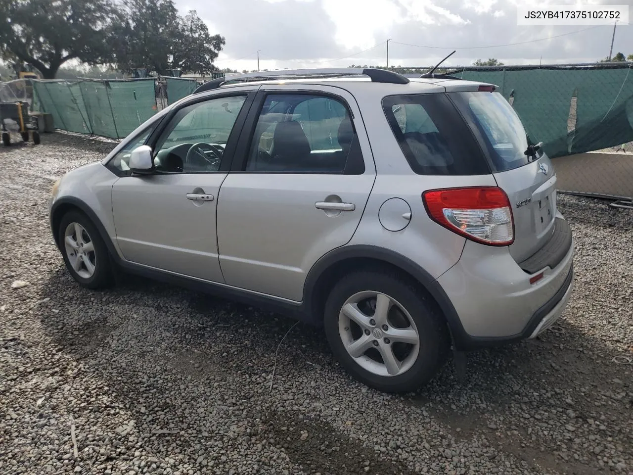 2007 Suzuki Sx4 Sport VIN: JS2YB417375102752 Lot: 73459114