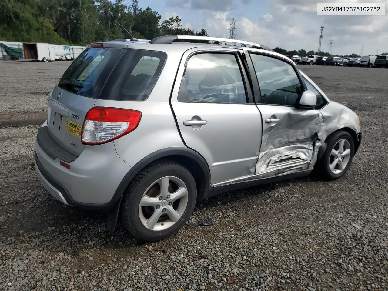 JS2YB417375102752 2007 Suzuki Sx4 Sport