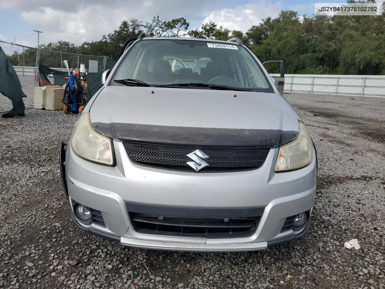 JS2YB417375102752 2007 Suzuki Sx4 Sport