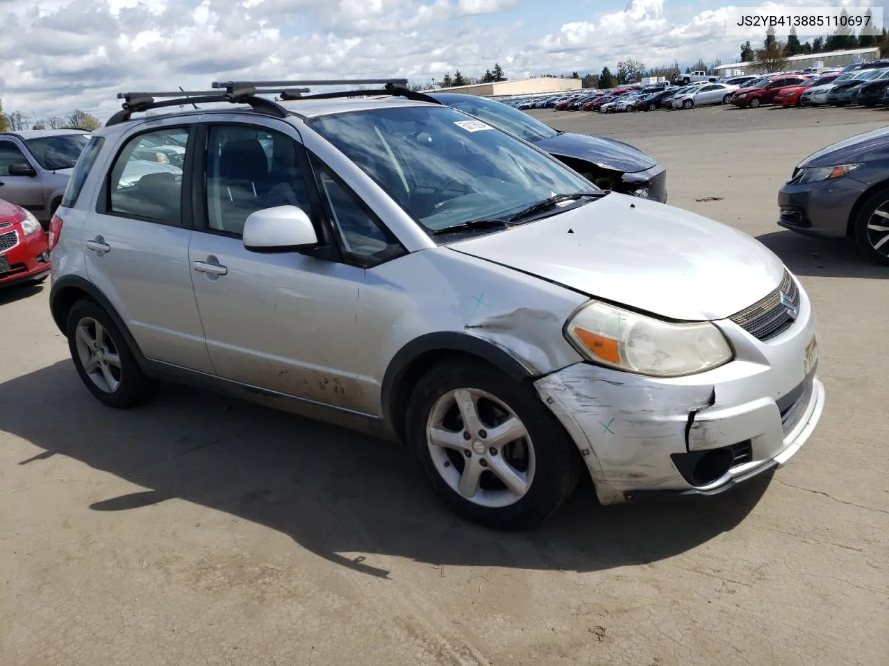 2008 Suzuki Sx4 Base VIN: JS2YB413885110697 Lot: 50116634